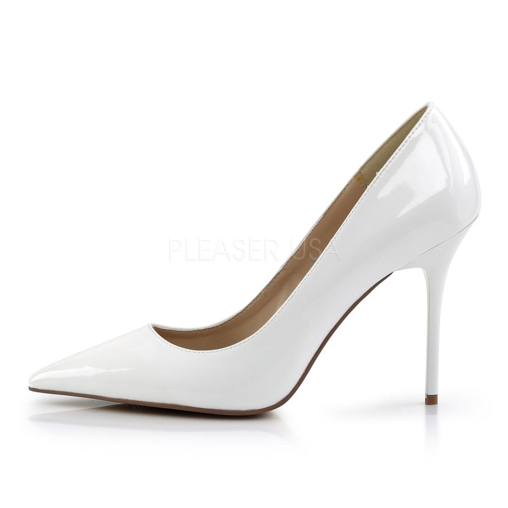Pleaser - CLASSIQUE20 Pompes talons - Blanc Product image